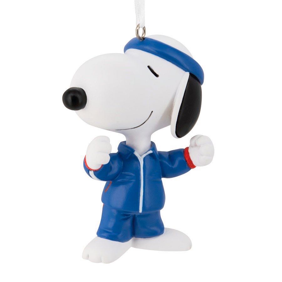 Peanuts Snoopy Team USA - Peanuts (Red Box Ornament) ornament collectible [Barcode 661127046571] - Main Image 3