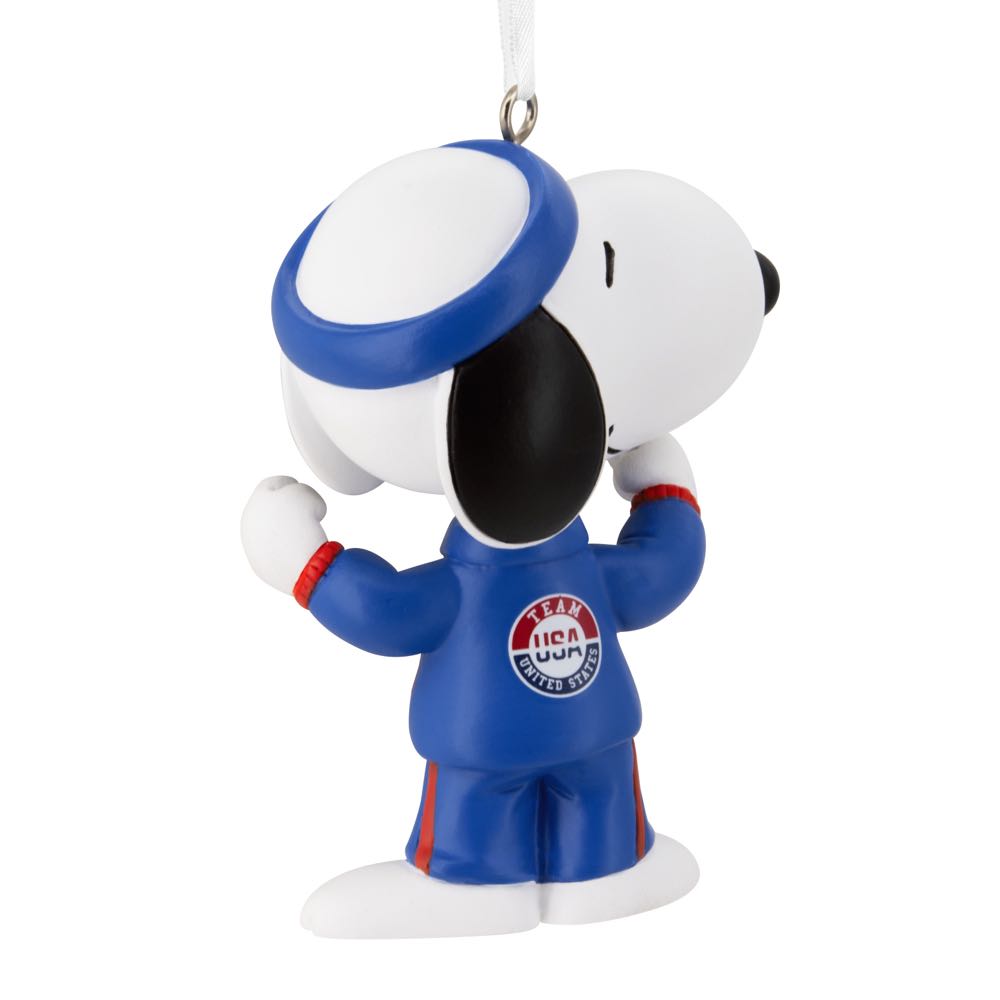 Peanuts Snoopy Team USA - Peanuts (Red Box Ornament) ornament collectible [Barcode 661127046571] - Main Image 4