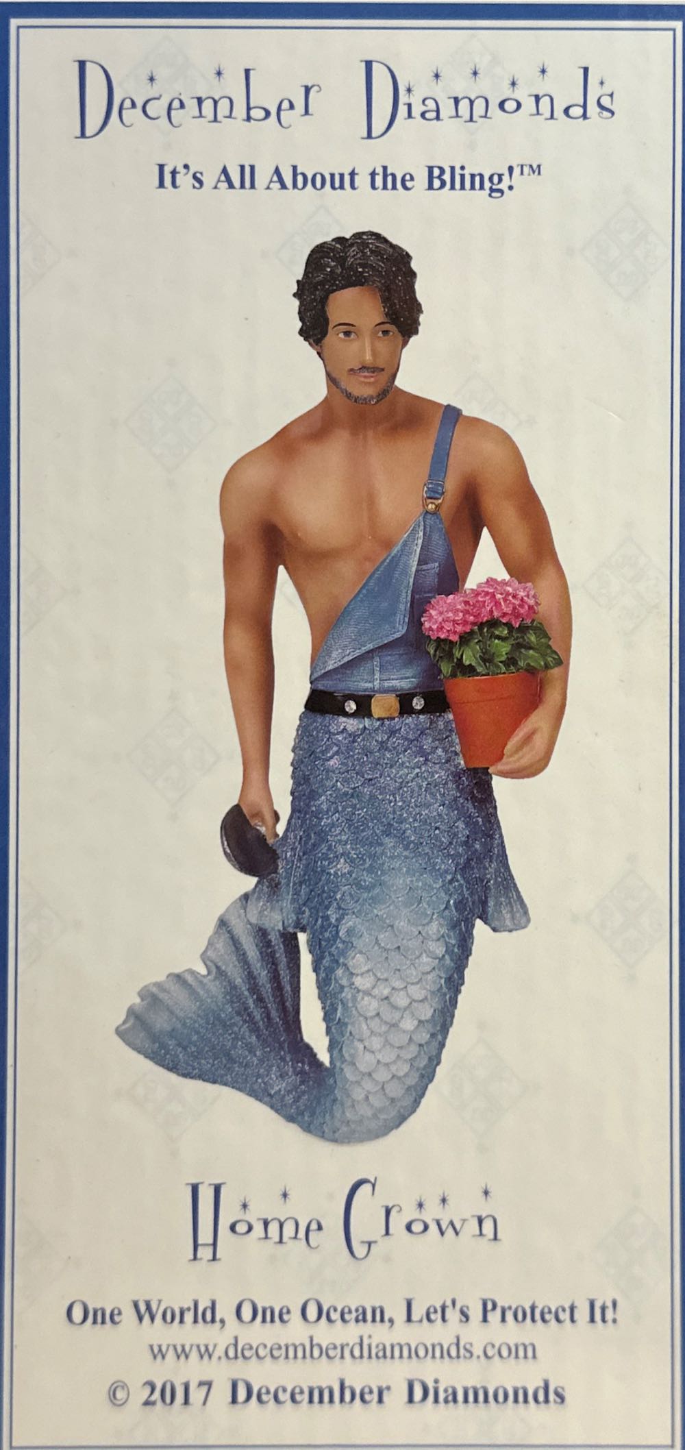 Home Grown - Mermen (One World, One Ocean, Let’s Protect It!) ornament collectible [Barcode 807962550396] - Main Image 2