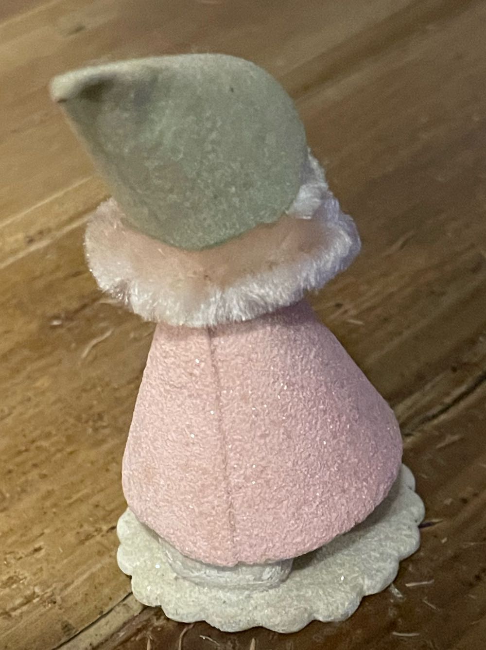 Shiny Brite - Novelty Dwarf - With Ornaments - Elf (Chenille) ornament collectible - Main Image 2