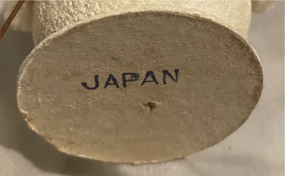 Chenille - Snowman - With Broom - Black Hat - Snowman (Chenille) ornament collectible - Main Image 2