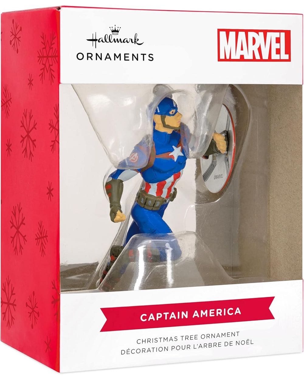 Captain America  (Marvel Comics: The Avengers) ornament collectible [Barcode 009200418103] - Main Image 3