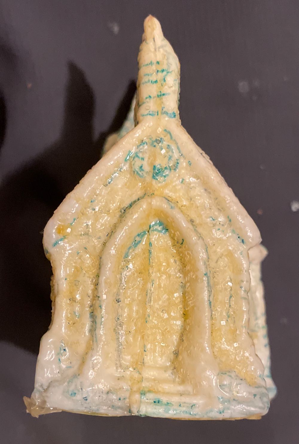 Storybook Village - Church - Blue - Storybook Village (Light Cover) ornament collectible - Main Image 2