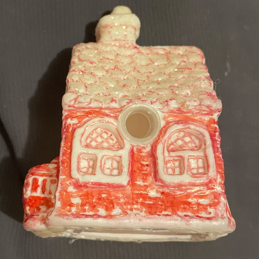 Storybook Village - Cabin - Red - Storybook Village (Light Cover) ornament collectible - Main Image 3