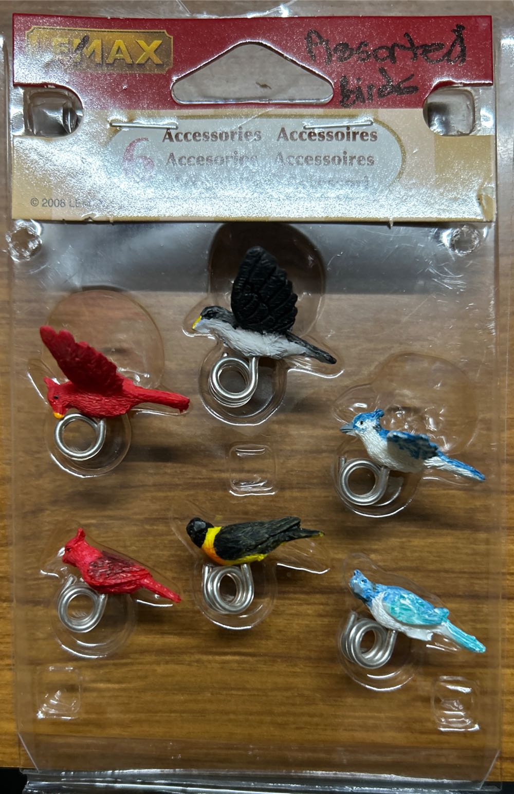 Assorted Birds #84815 Set Of 6 x3 - General Products (Animals) ornament collectible [Barcode 728162848154] - Main Image 2