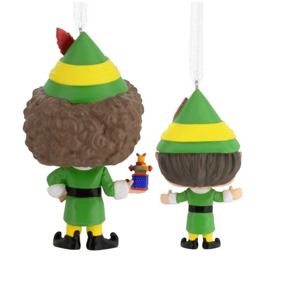 Buddy the Elf and Papa Elf - elf Movie (Elf) ornament collectible - Main Image 2