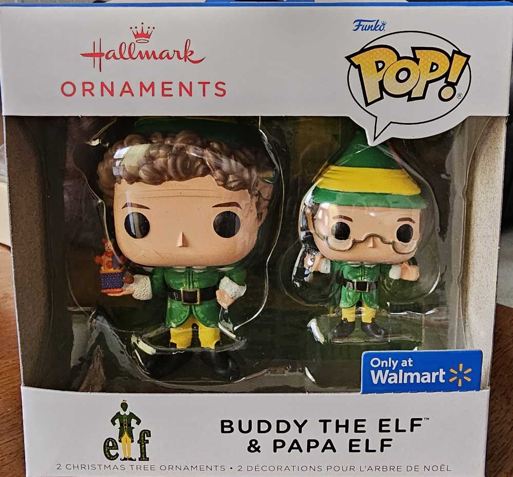 Buddy the Elf and Papa Elf - elf Movie (Elf) ornament collectible - Main Image 3