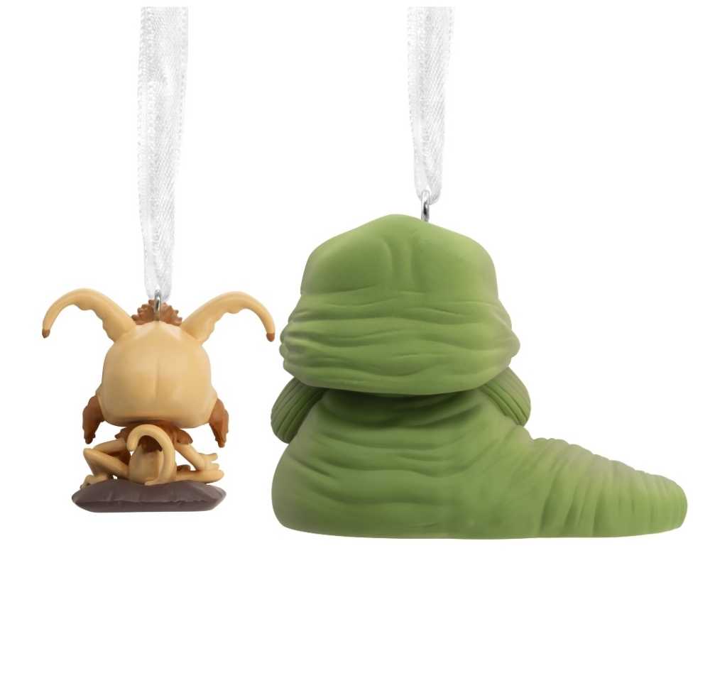 Jabba The Hut & Salacious Crumb - Star Wars:  Return of the Jedi (Star Wars) ornament collectible - Main Image 2