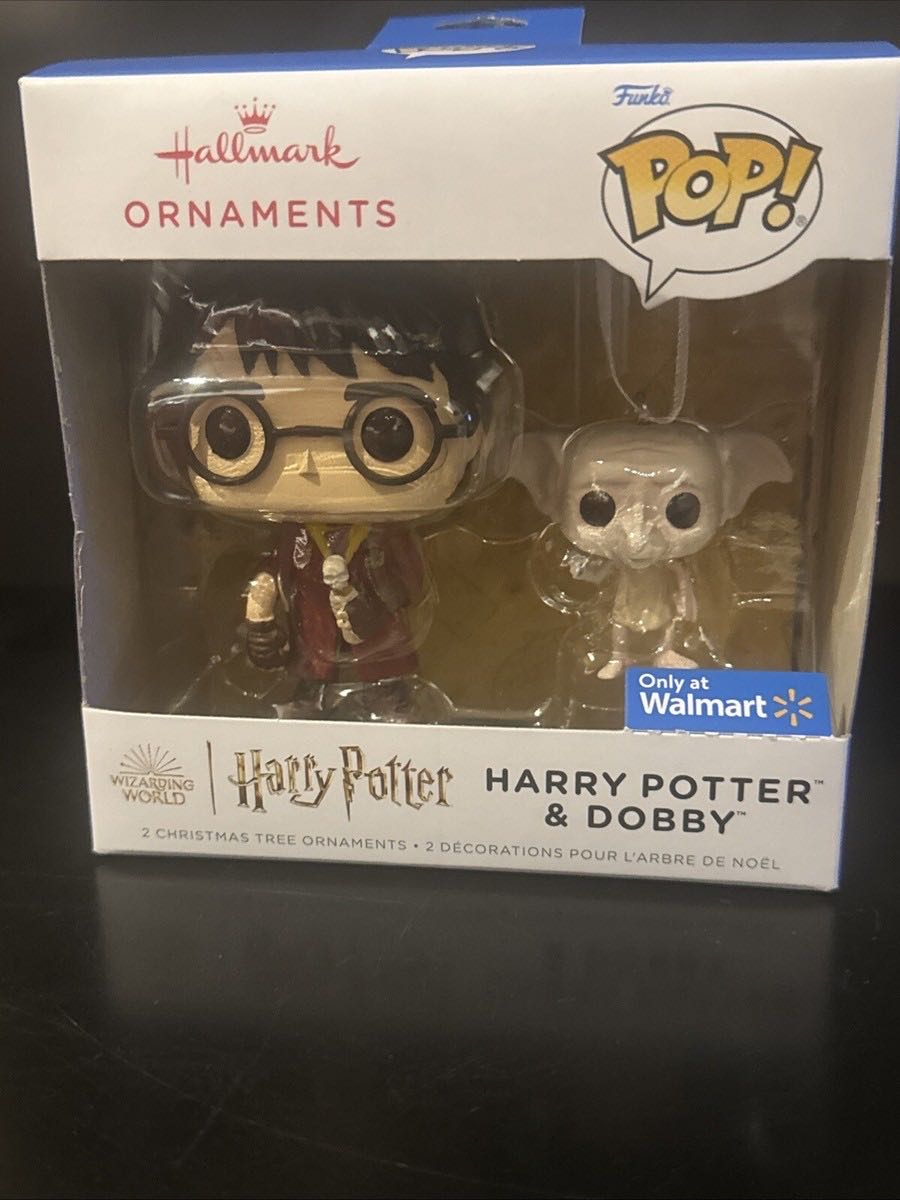Harry Potter: Harry Potter & Dobby (Funko Pop) (Hallmark) - Harry Potter (Harry Potter Funko Pop!) ornament collectible - Main Image 3