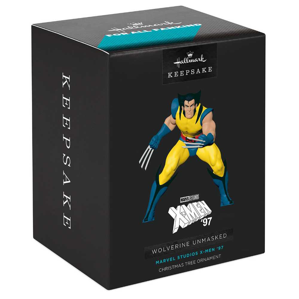Wolverine Unmasked - X-Men ’97 (Marvel Super Heroes) ornament collectible - Main Image 3