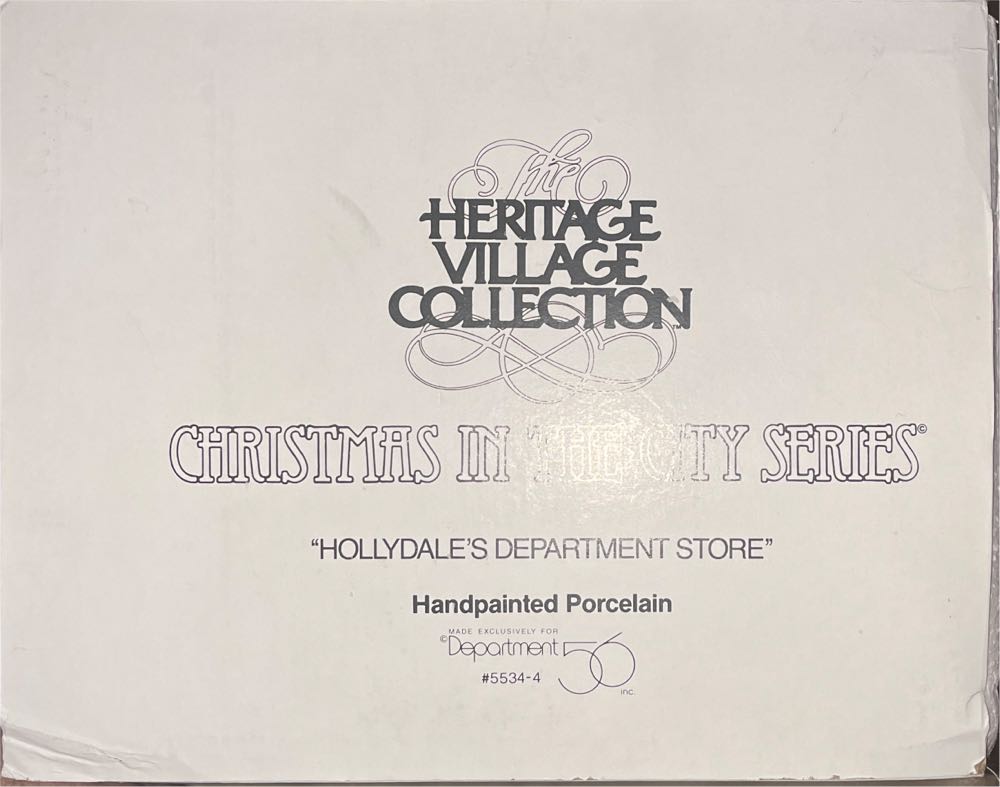 Hollydale’s Department Store - Christmas In The City (Christmas In The City) ornament collectible - Main Image 2