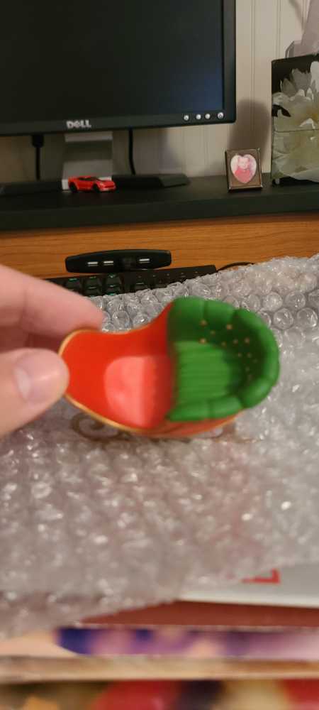 Santa’s Sleigh  ornament collectible - Main Image 2