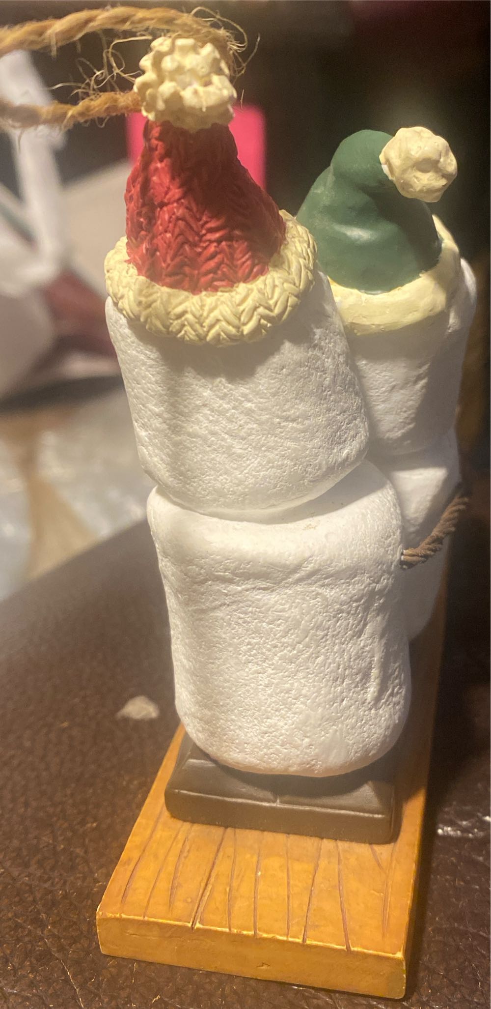 S’mores Sledding On Tobaggon - The Original S’mores (Sledding, Snowmen, S’mores) ornament collectible - Main Image 3