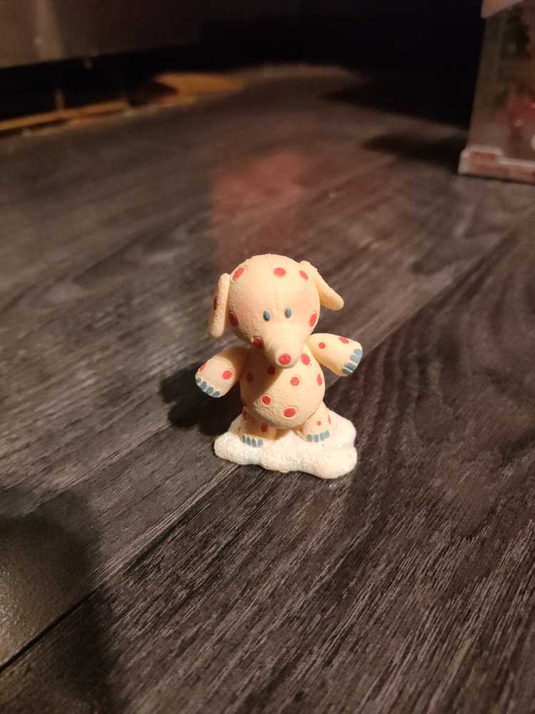 Rudolph And The Island Of Misfit Toys Spotted Elephant Mini Figure   ornament collectible [Barcode 045544438582] - Main Image 2