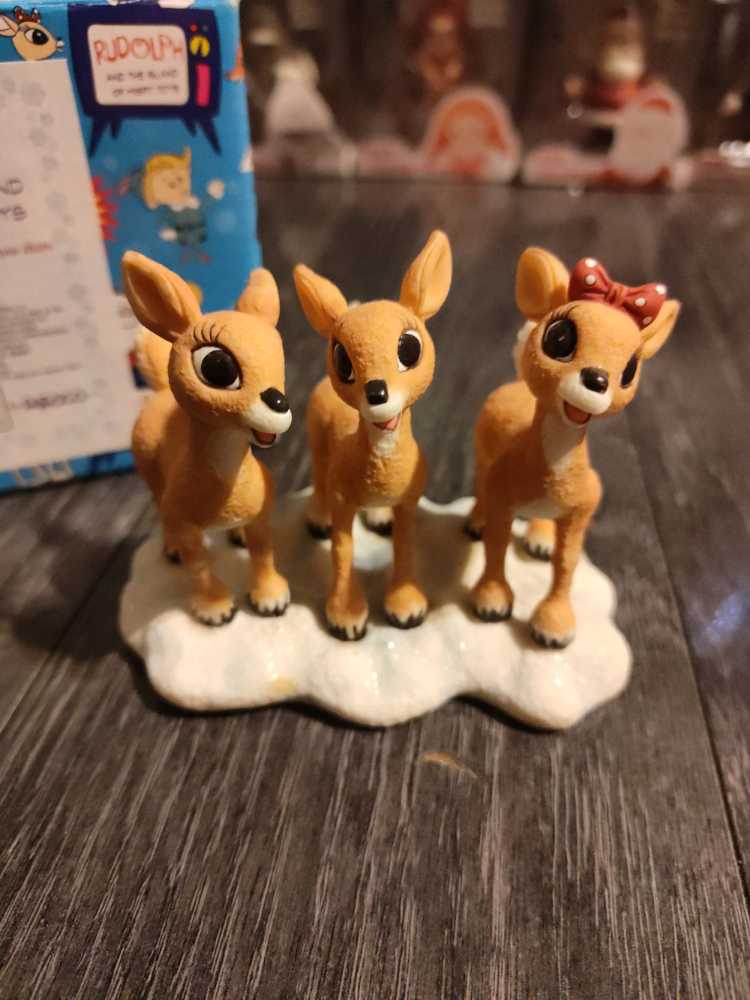 Rudolph And The Island Of Misfit Toys “Holidays Are More Fun When You Share Them With Friends”  ornament collectible [Barcode 045544503716] - Main Image 2