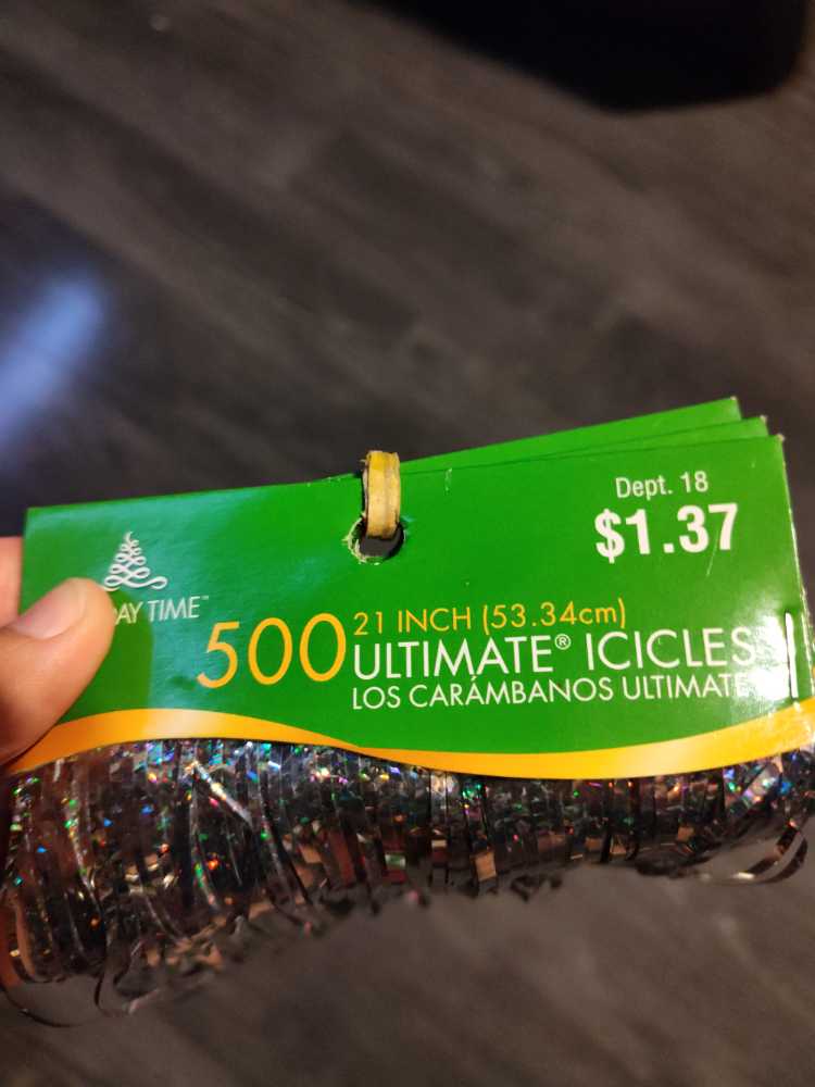 Tinsel   ornament collectible [Barcode 039934911502] - Main Image 3