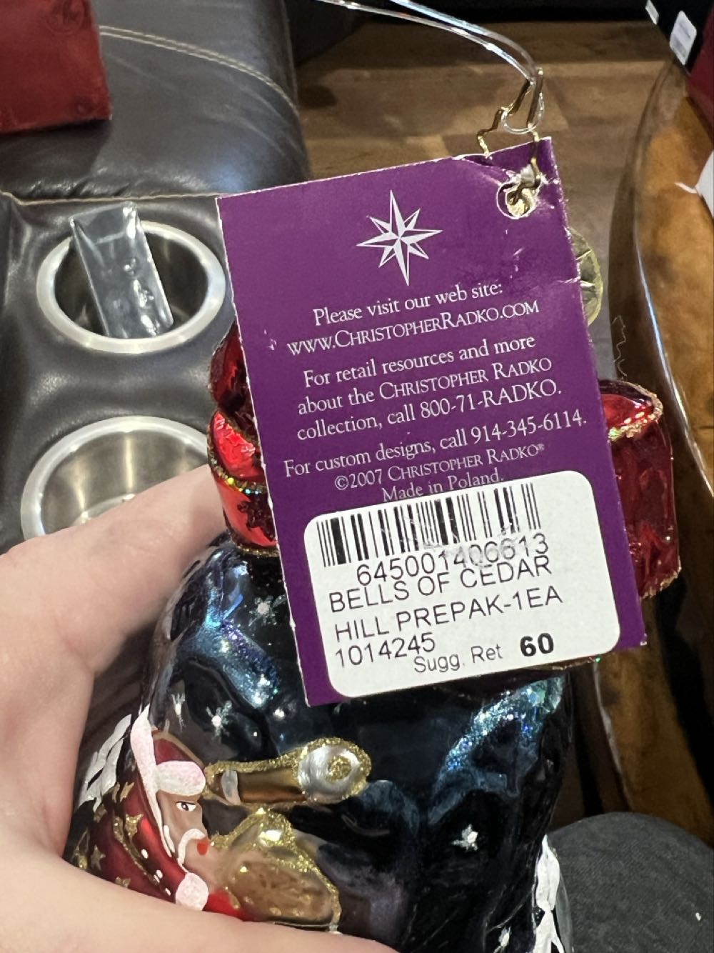 Celestial Chimes - The Bells Of Cedar Hills ornament collectible - Main Image 4