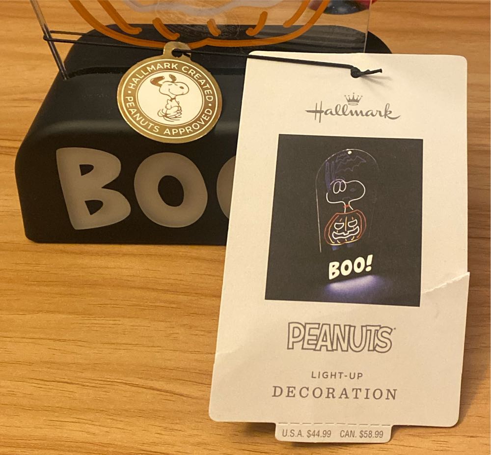 Peanuts Boo!! - Peanuts (Halloween, Peanuts) ornament collectible [Barcode 763795841035] - Main Image 2