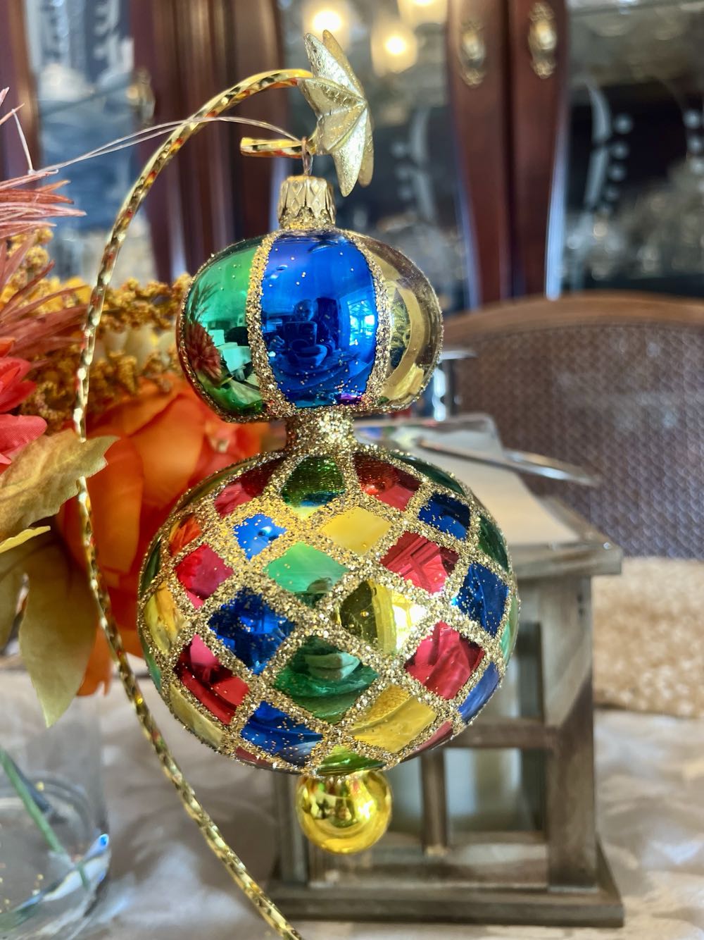 Mushroom Spinner Drop / Wisior Grzyb  ornament collectible - Main Image 2