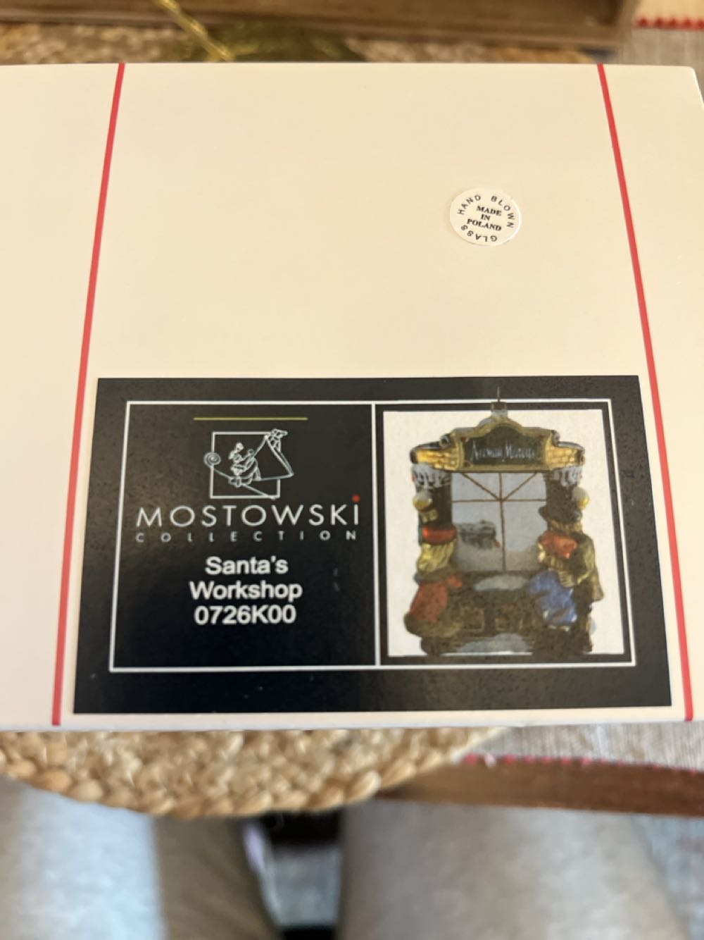 Santa’s Workshop/Witryna - Kolekcja Wiktorianska / Victorian Collection ornament collectible - Main Image 4