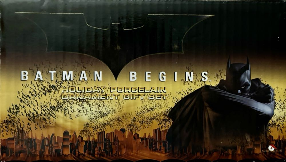Batman Begins Holiday Porcelain Ornament Gift Set  ornament collectible [Barcode 086131633034] - Main Image 2