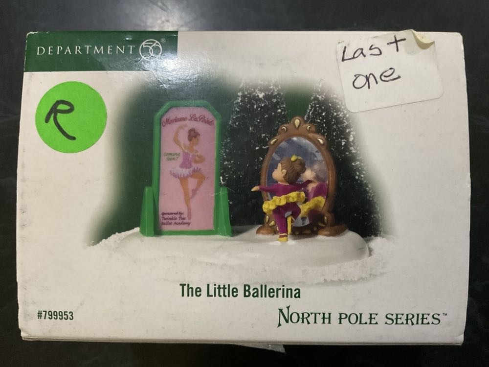 The Little Ballerina - North Pole Series Accessory ornament collectible [Barcode 734409471528] - Main Image 2