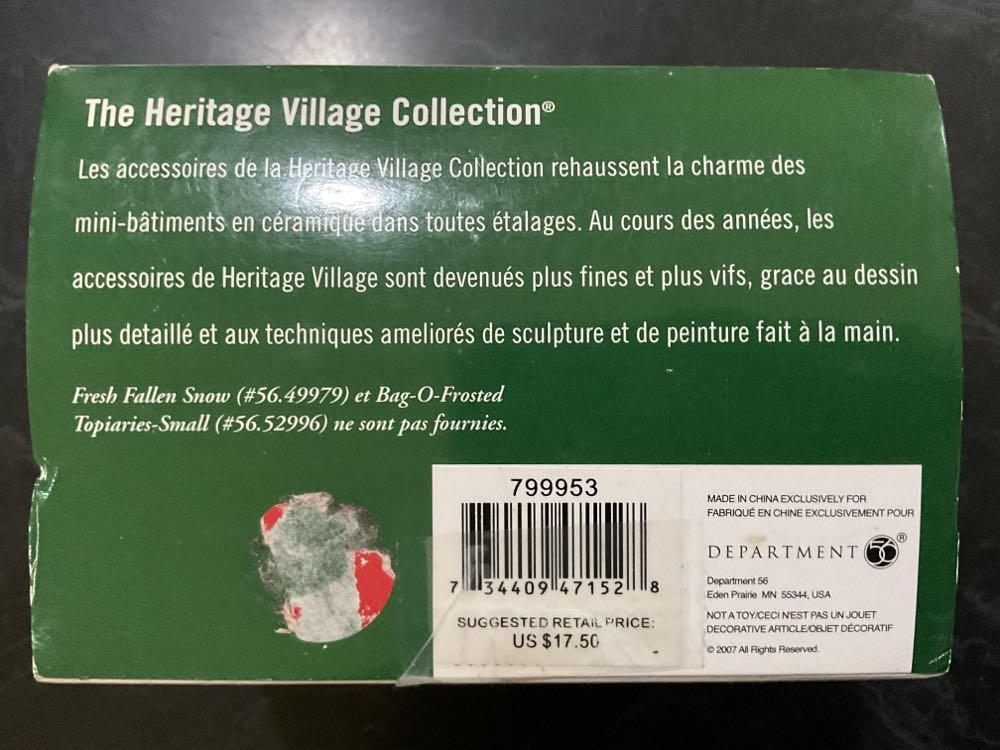 The Little Ballerina - North Pole Series Accessory ornament collectible [Barcode 734409471528] - Main Image 3