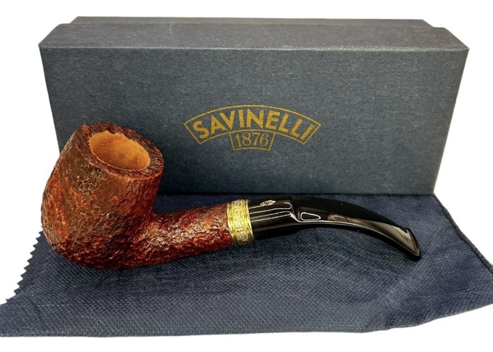 Savinelli Tevere 607 KS🇮🇹 - Curvo (Curvo) ornament collectible - Main Image 2