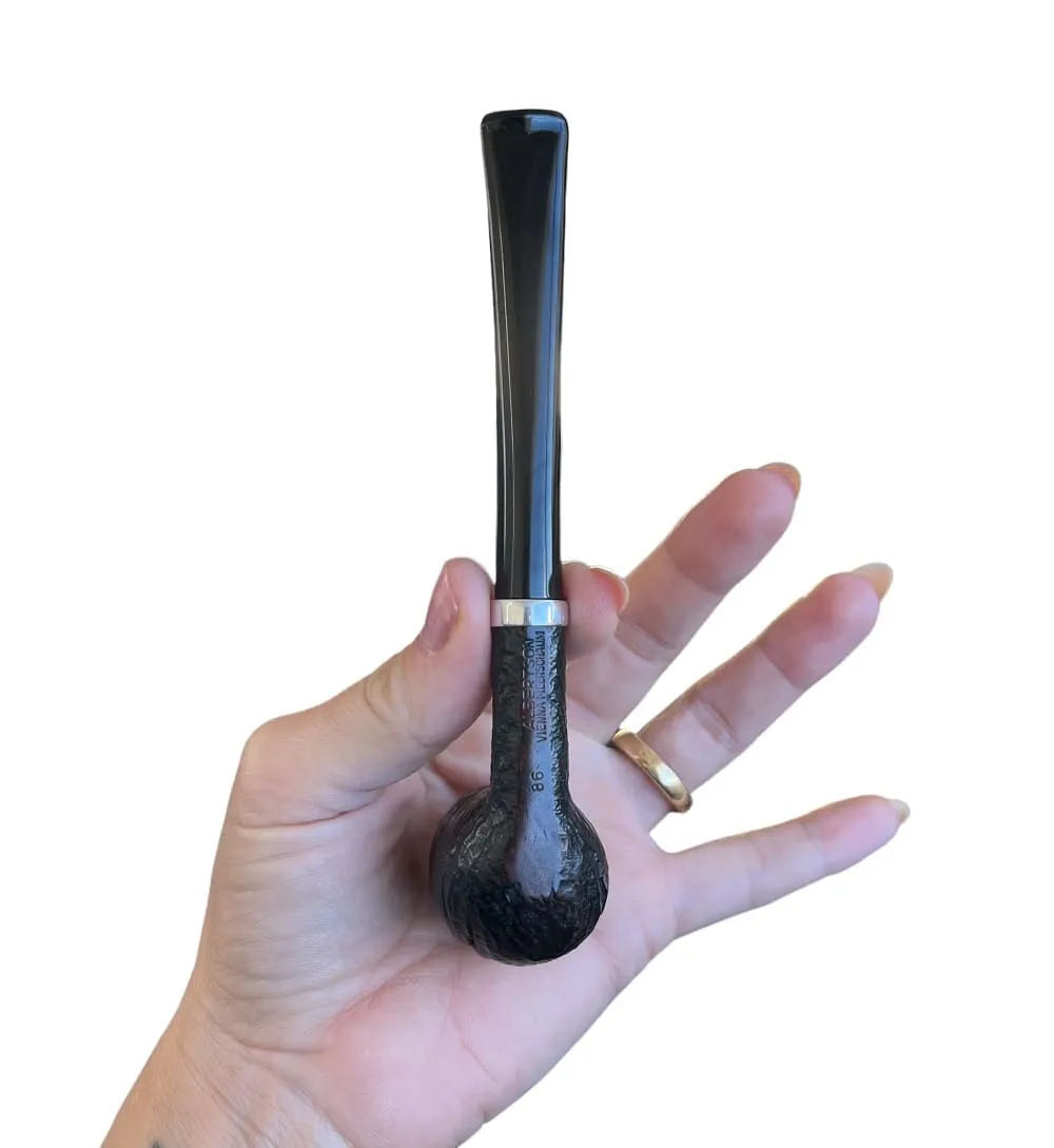 Albertson Vienna Meerschaum Ringed Chimney 86🇧🇪 - Reto (Reto) ornament collectible - Main Image 4