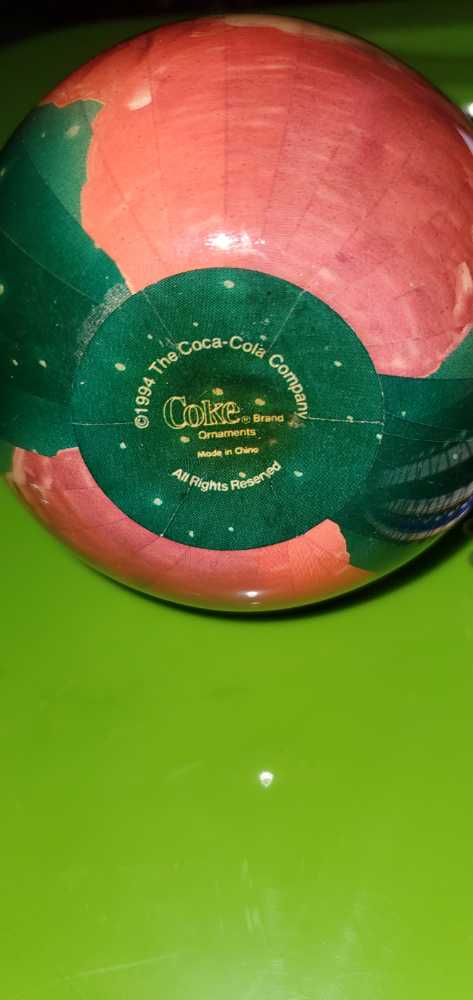 Coca Cola Santa  ornament collectible - Main Image 2