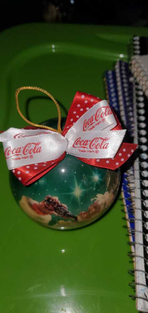 Coca Cola Santa  ornament collectible - Main Image 3