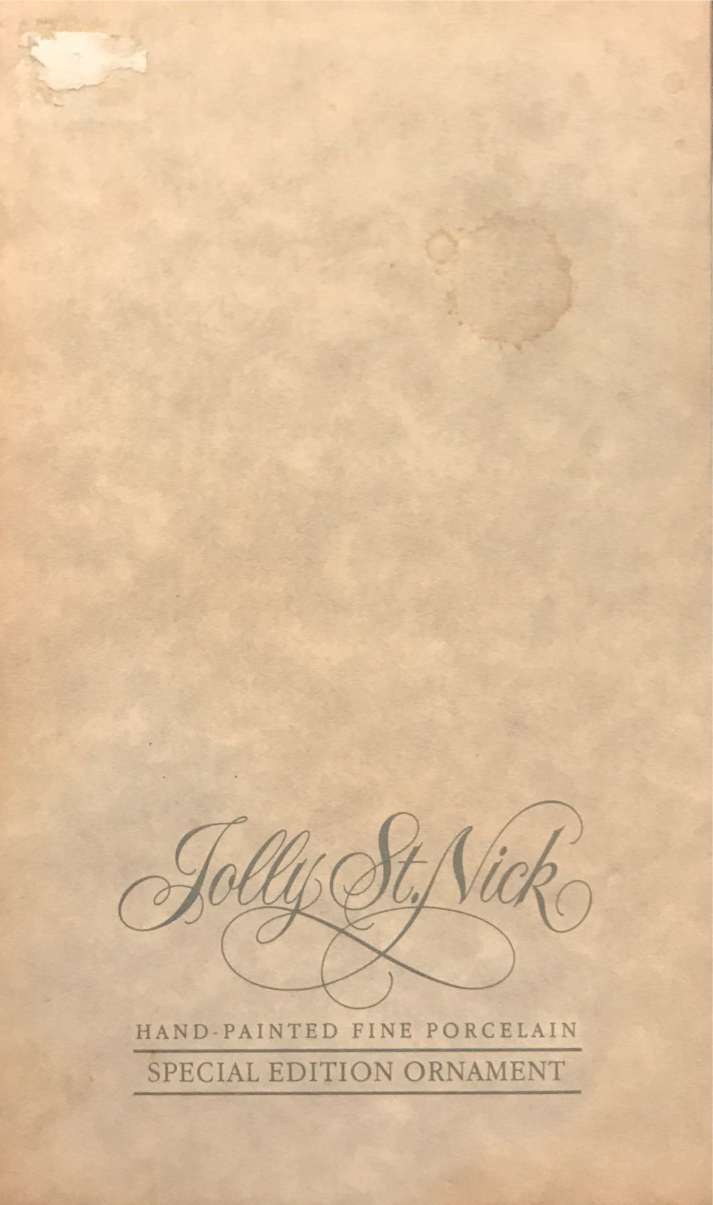 Jolly St Nick  ornament collectible - Main Image 2