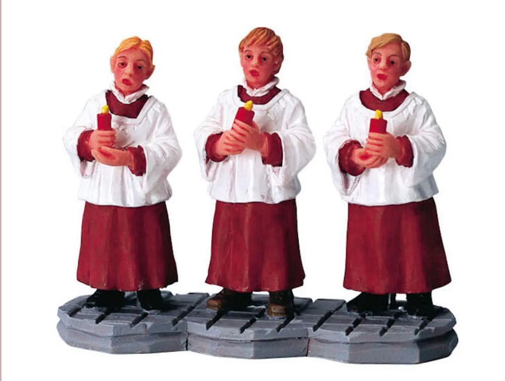 42862 Candlelight Choir Boys  ornament collectible - Main Image 1