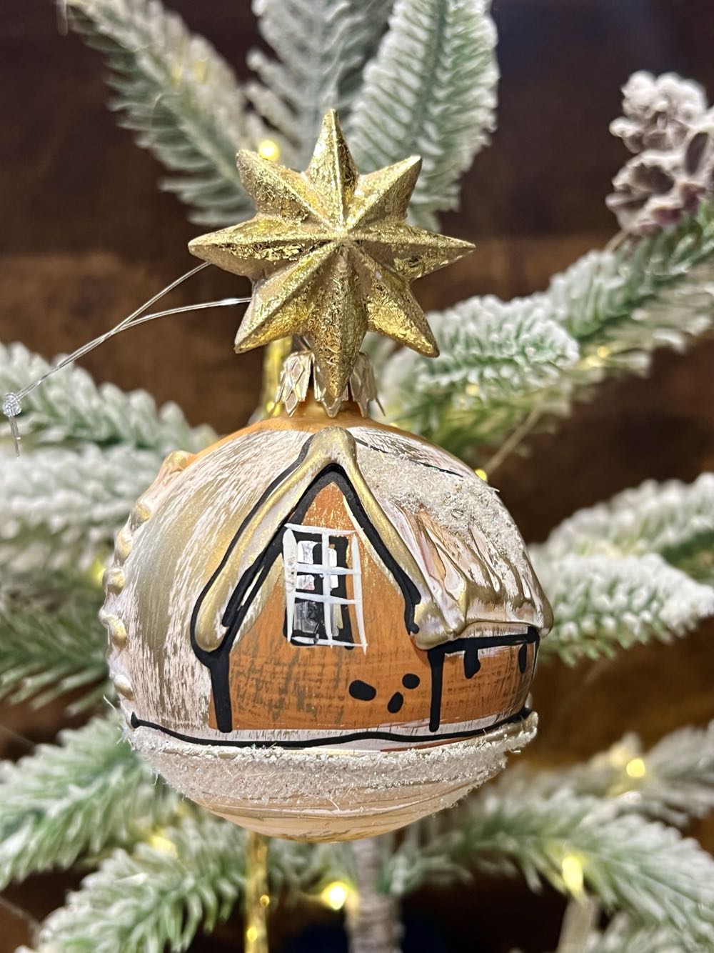 Winter Landscape (medium, Pack Of 6)  ornament collectible - Main Image 2