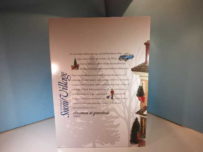 Dept. 56 - Christmas At Grandma’s # Original Snow Village   ornament collectible - Main Image 4