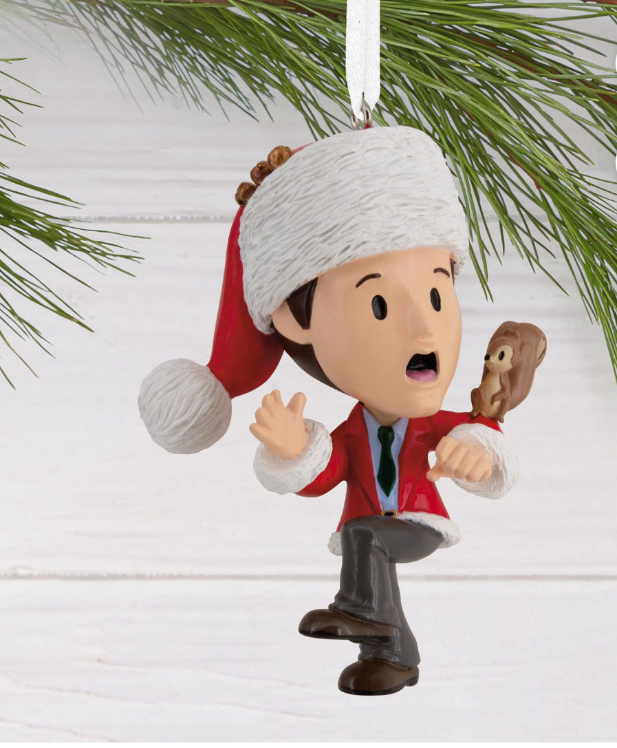 National Lampoon’s Christmas Vacation Clark Griswold With Squirrel - National Lampoon’s Christmas Vacation - StoryTellers (National Lampoon’s Christmas Vacation) ornament collectible [Barcode 661127046502] - Main Image 3