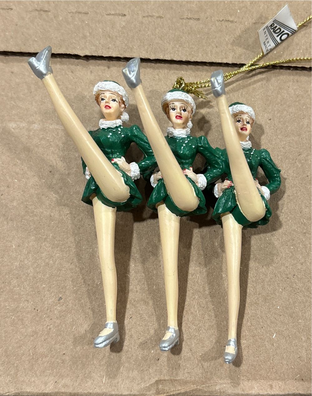 Radio City Rockettes  (Vintage) ornament collectible - Main Image 3