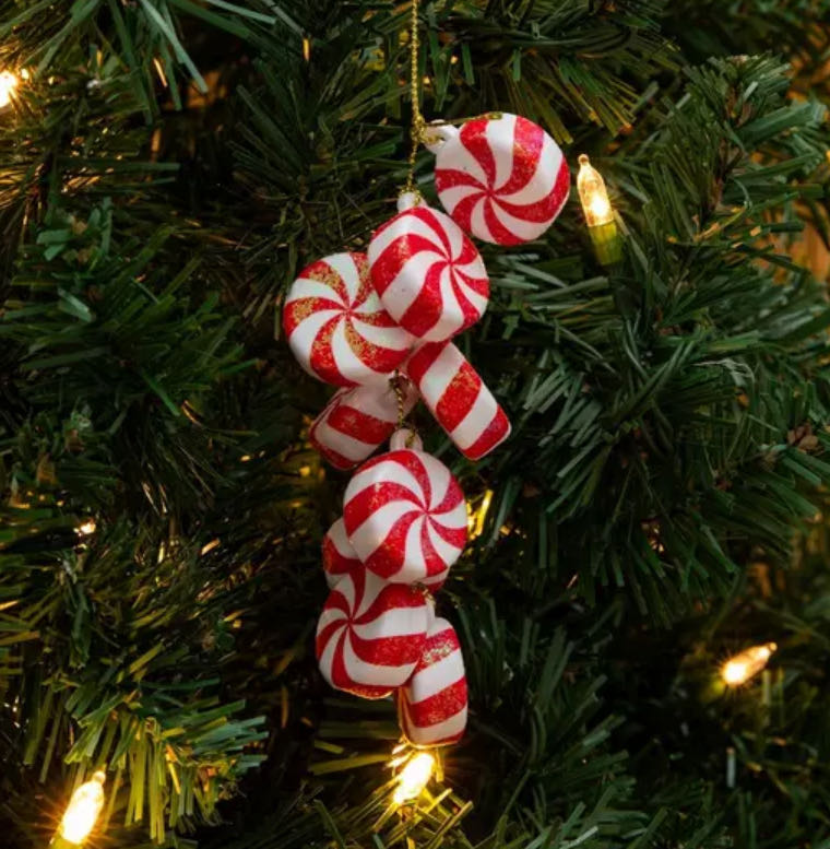 Peppermint Cluster - Foodie (Candy) ornament collectible - Main Image 2