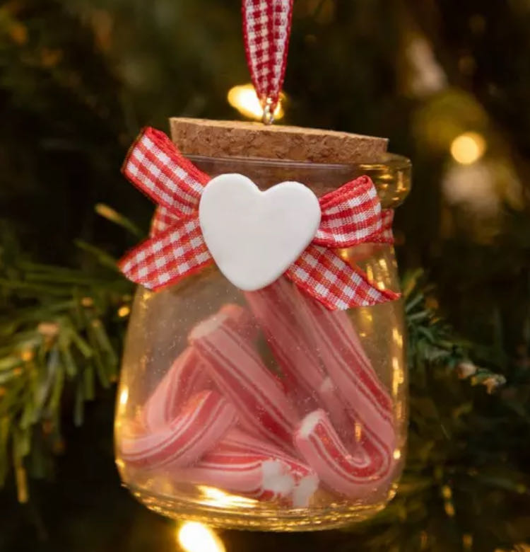 Candy Cane Jar - Foodie (Candy) ornament collectible - Main Image 2