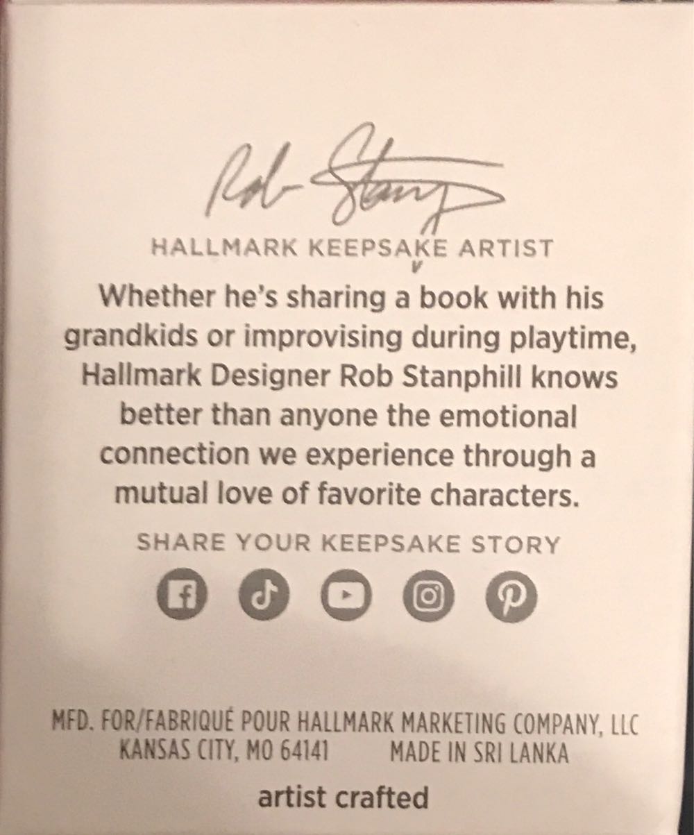 Miniature Elfville Lia  ornament collectible - Main Image 3