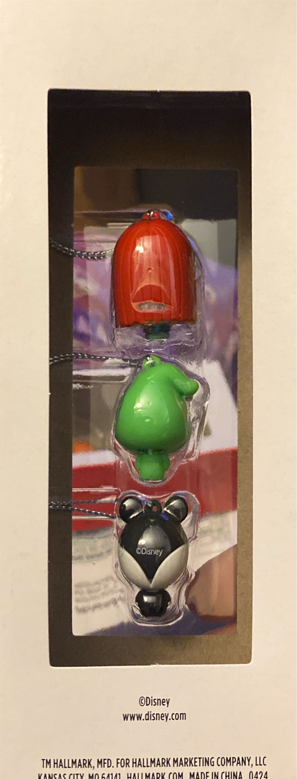 New Hallmark Nightmare Before Christmas Mini Christmas Set Of 3 Disney New - Tim Burton’s The Nightmare Before Christmas (Disney) ornament collectible [Barcode 661127029352] - Main Image 2