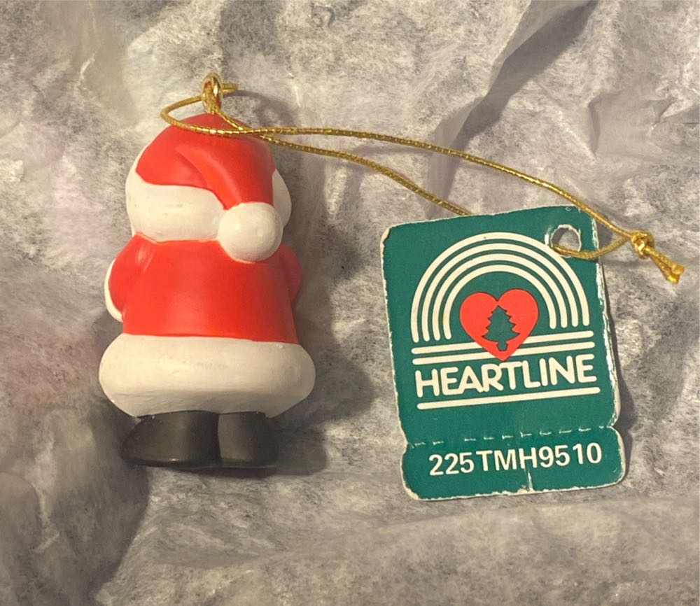 Hallmark/Heartline Santa Ornament - Heartline (Santa, Cookie) ornament collectible - Main Image 2