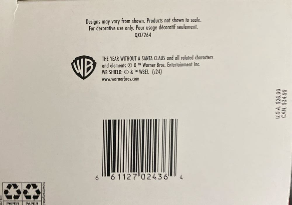 Hello? This Is Mrs. Claus - Year Without A Santa Claus (The Year Without A Santa Claus) ornament collectible [Barcode 661127024364] - Main Image 4