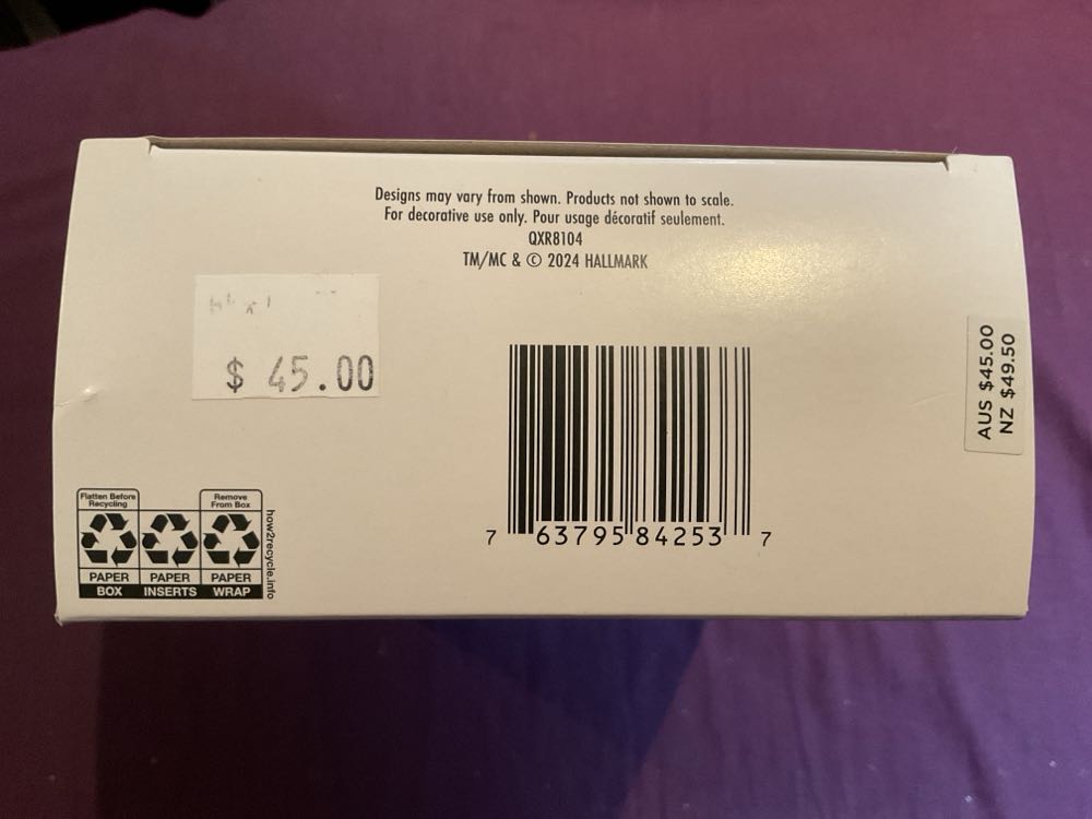 Noble Nutcrackers #6 Earl Of Snowfall - Noble Nutcrackers (Nutcrackers) ornament collectible [Barcode 763795842537] - Main Image 3