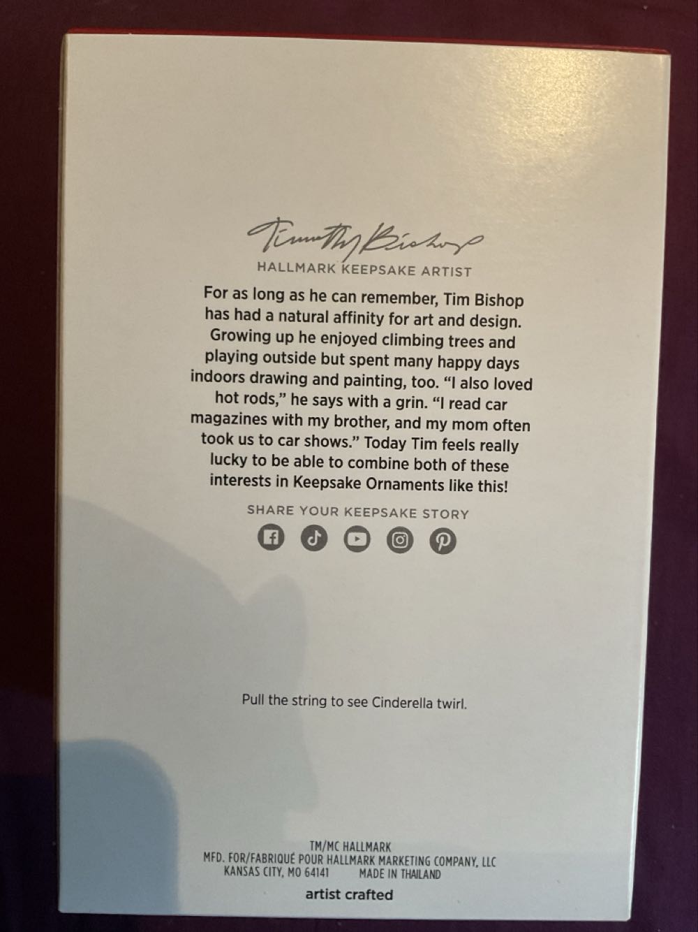 Twirling At The Ball - Disney (Walt Disney Productions) ornament collectible [Barcode 661127021745] - Main Image 2