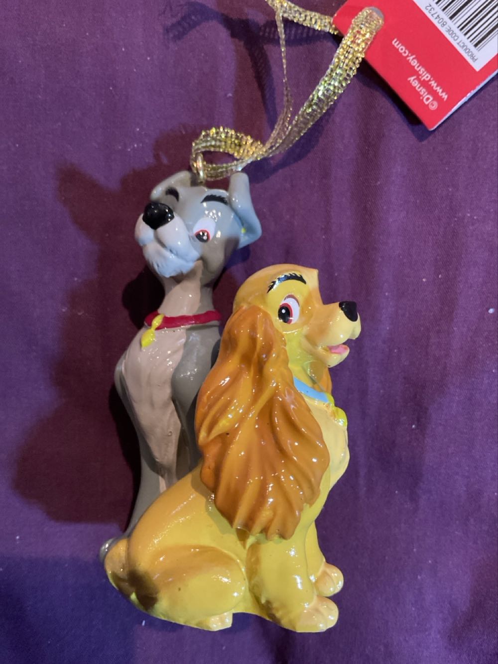 Lady And The Tramp - Disney Lady And The Tramp ornament collectible [Barcode 9314783945269] - Main Image 3