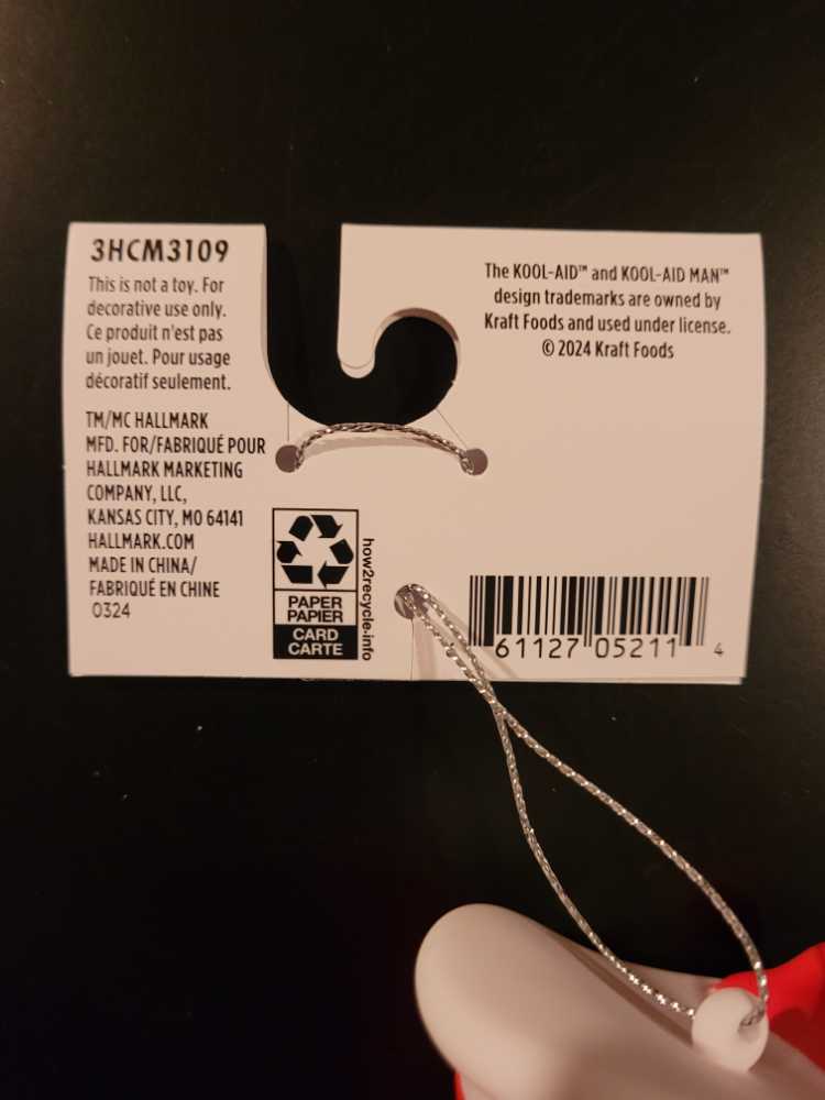Kool-Aid Man - Hallmark Christmas Tree Ornament (Musc. Anamation) ornament collectible [Barcode 661127052114] - Main Image 4