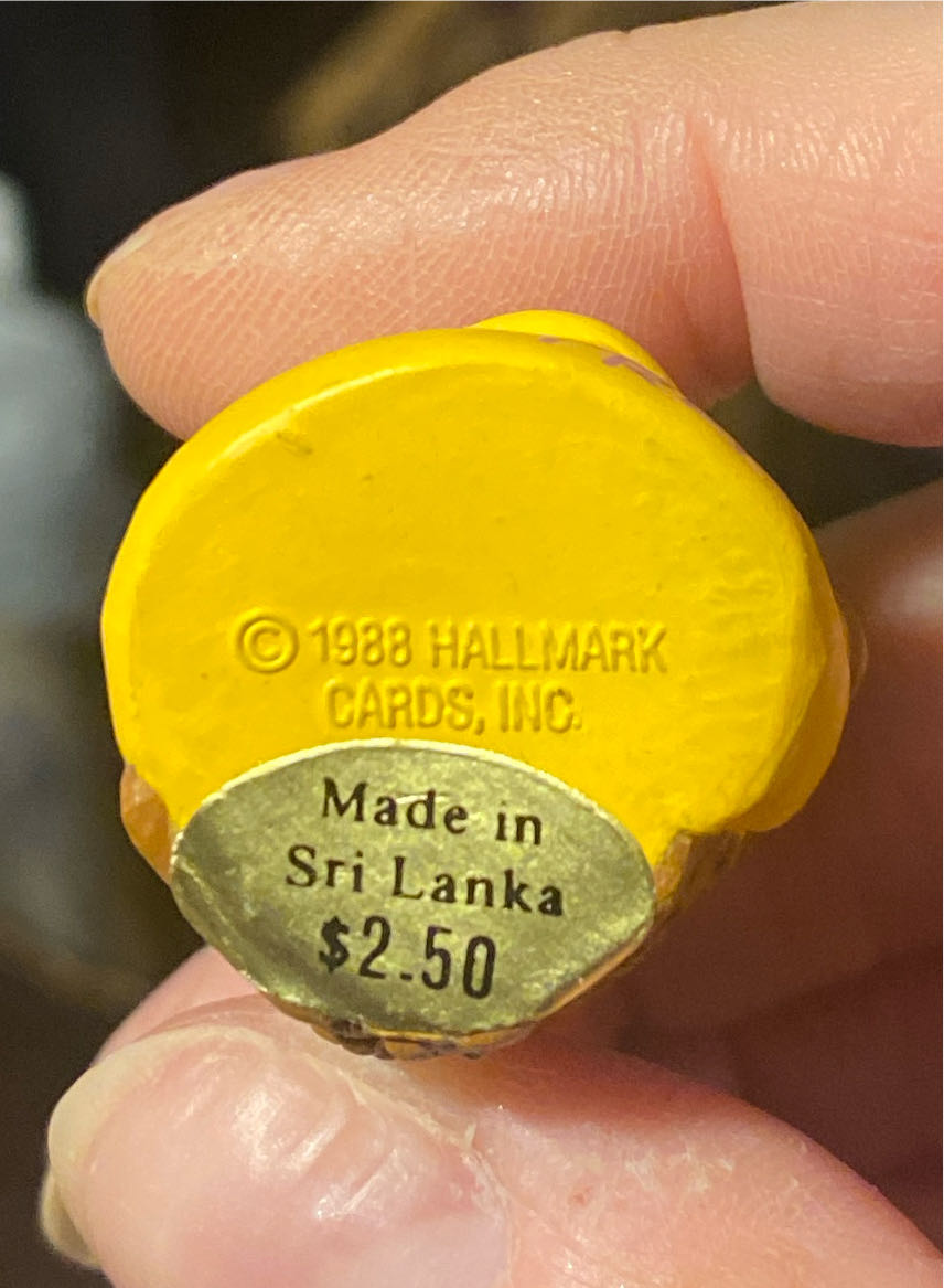 Merry Miniature Owl With Trick Or Treat Bag - Merry Miniatures (Halloween, Trick Or Treat, Owl) ornament collectible - Main Image 3