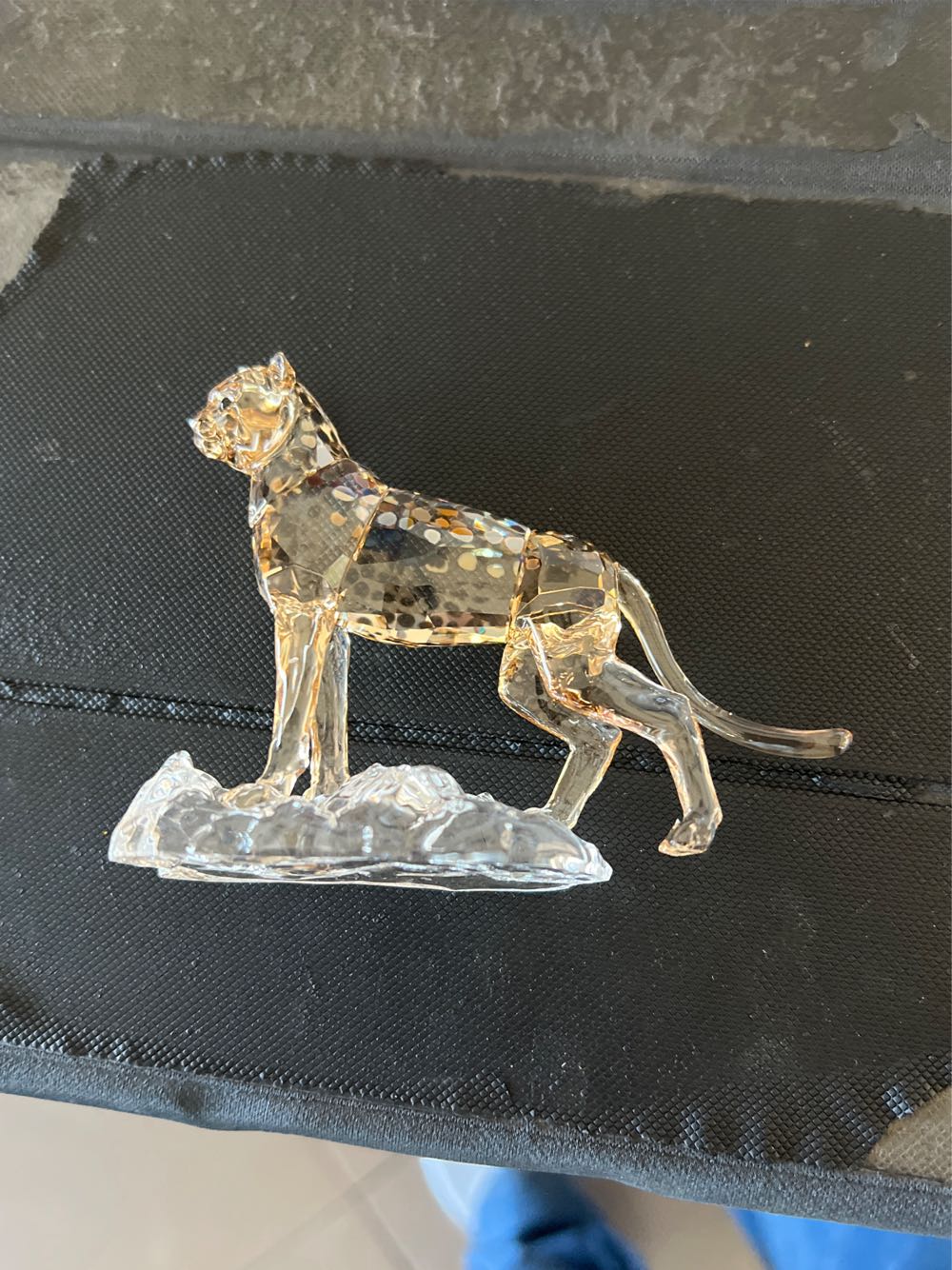 Swarovski Scs Complet Cheetah Set With Egg And Tact Pin Mint  ornament collectible [Barcode 9009656364840] - Main Image 2