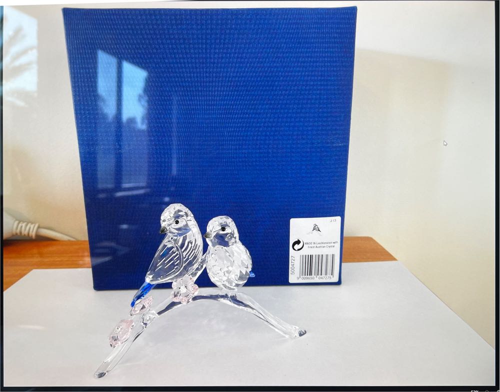 Blue Tits Bird Couple 5004727  ornament collectible [Barcode 9009650047275] - Main Image 2